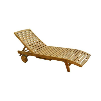 ALDOTRADE Dřevěné zahradní křeslo Relax dřevo akácie